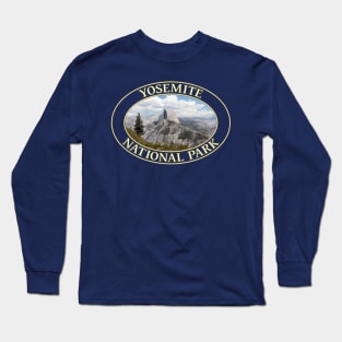 Half Dome at Yosemite National Park in California Long Sleeve T-Shirt